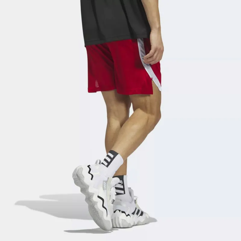 Adidas M ICON SQUAD S Basketball Shorts Men's Red-2