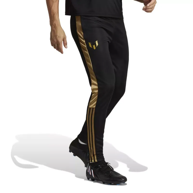 Adidas MESSI X TR PNT Knitted Sweatpants Men's Black-1
