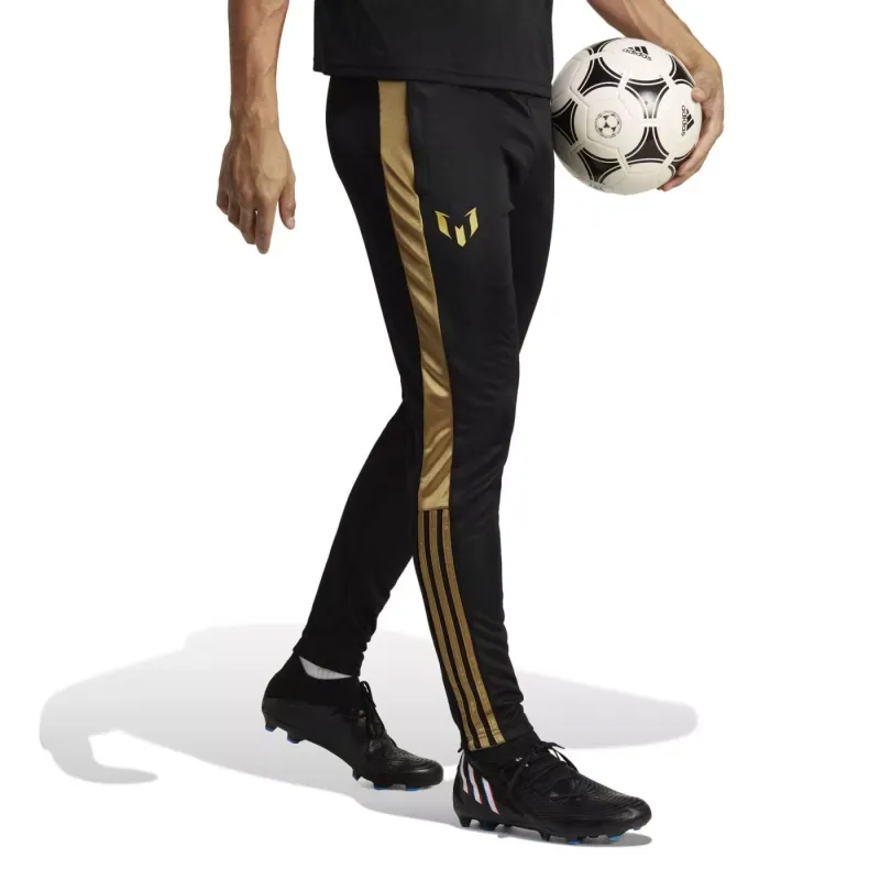 Adidas MESSI X TR PNT Knitted Sweatpants Men's Black-3