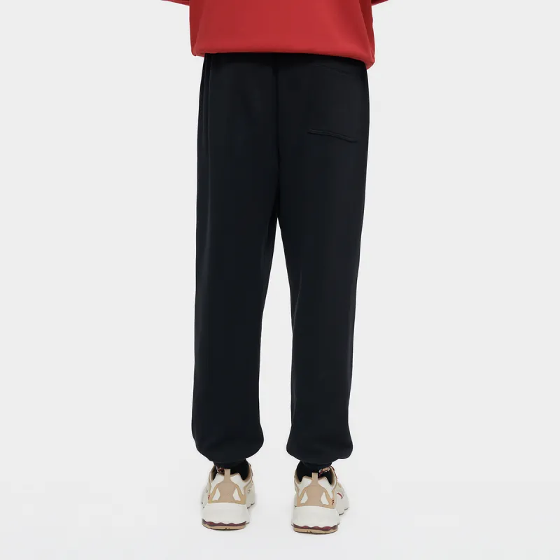 FILA FUSION Knitted Sweatpants Men's Pitch Black-3