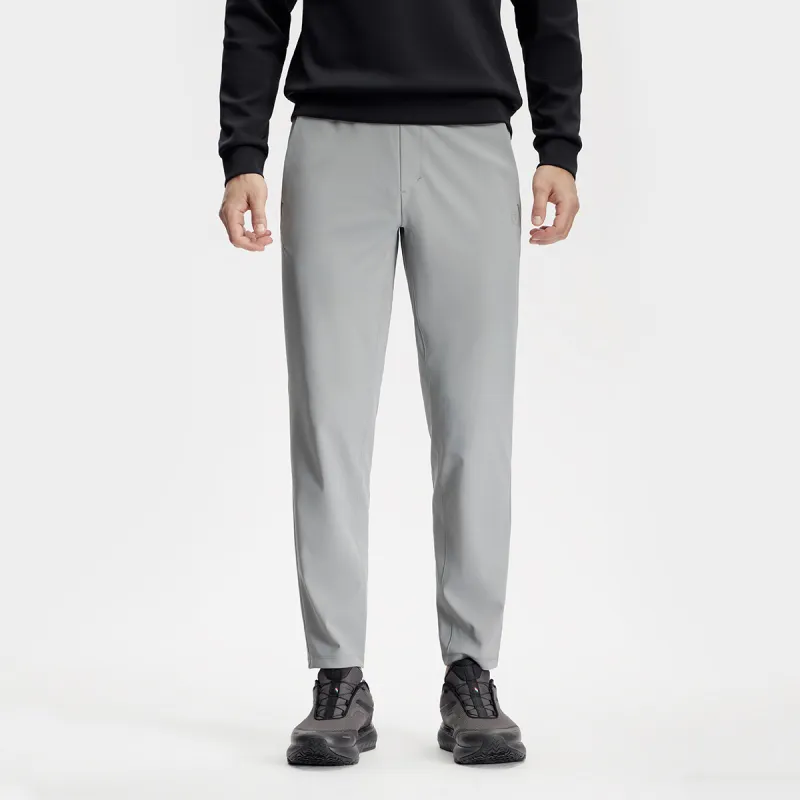 FILA Knitted Sweatpants Men's Gentleman Gray-2