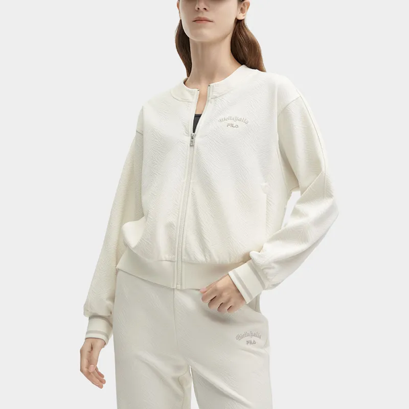 FILA Jackets & Coats Women's Jade Rabbit White-2