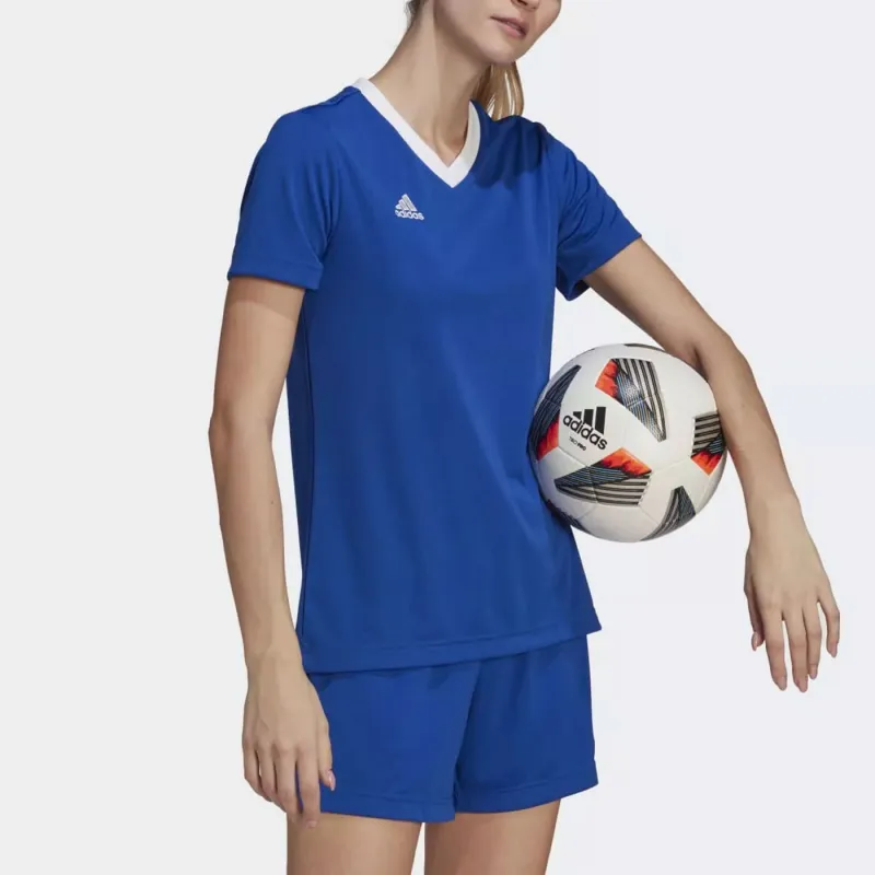 Adidas ENT22 JSY W T-Shirt Women's Ocean Blue-4