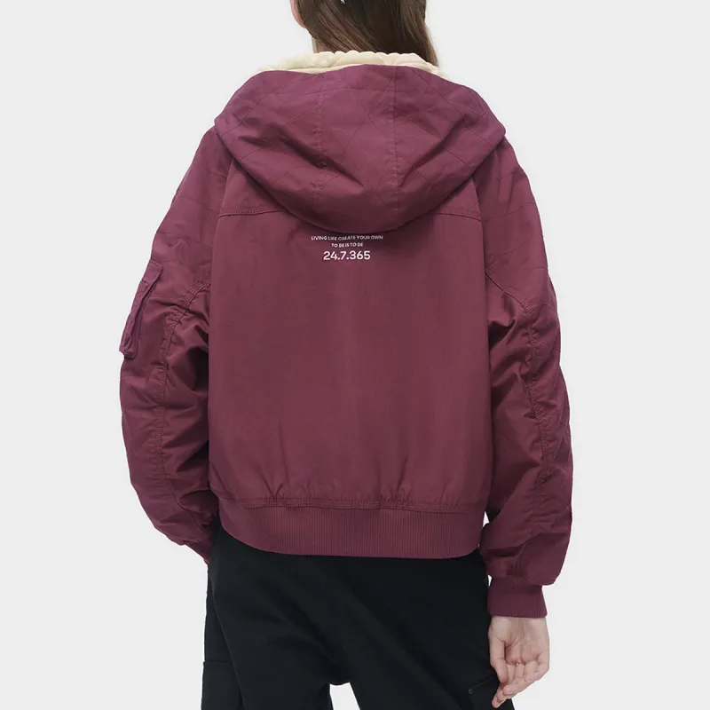 FILA FUSION Jackets & Coats Women's Purple Pink-3