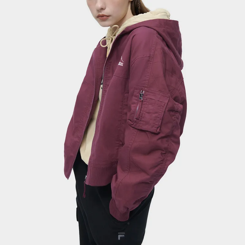 FILA FUSION Jackets & Coats Women's Purple Pink-4