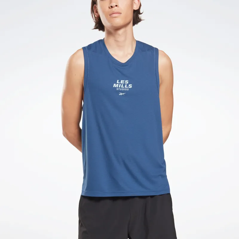 Reebok Tank Tops Men Blue-1
