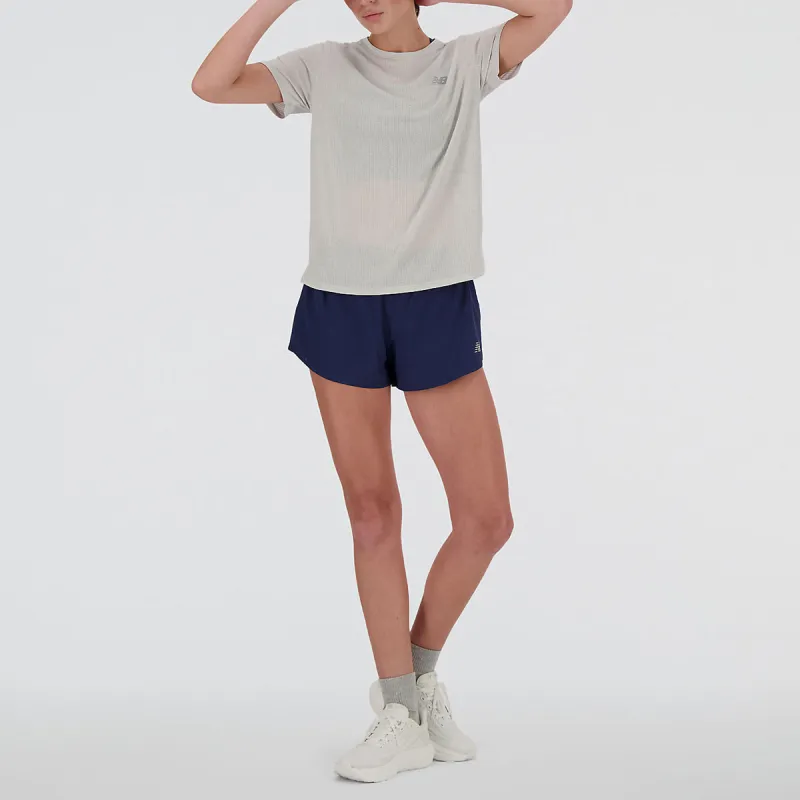 New Balance Athletics Amplified T Shirt Women's Heather Cool Gray-5