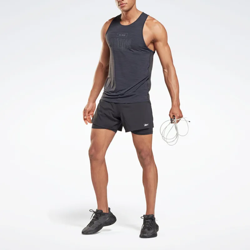 Reebok Tank Tops Men Black-3