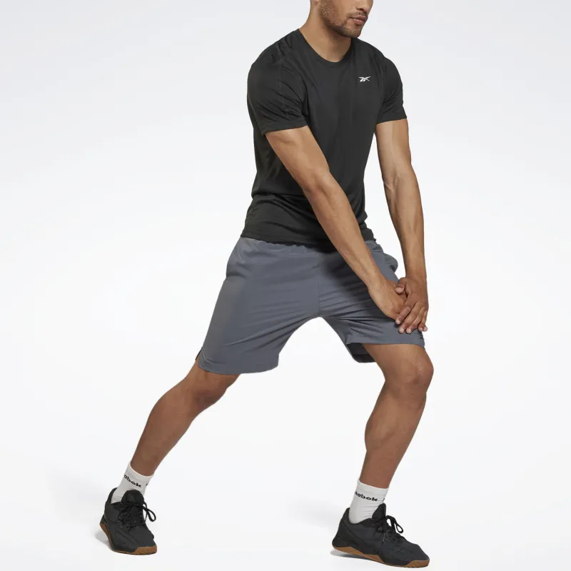 Reebok WOR COMM WOVEN Casual Shorts Men's Gray-3