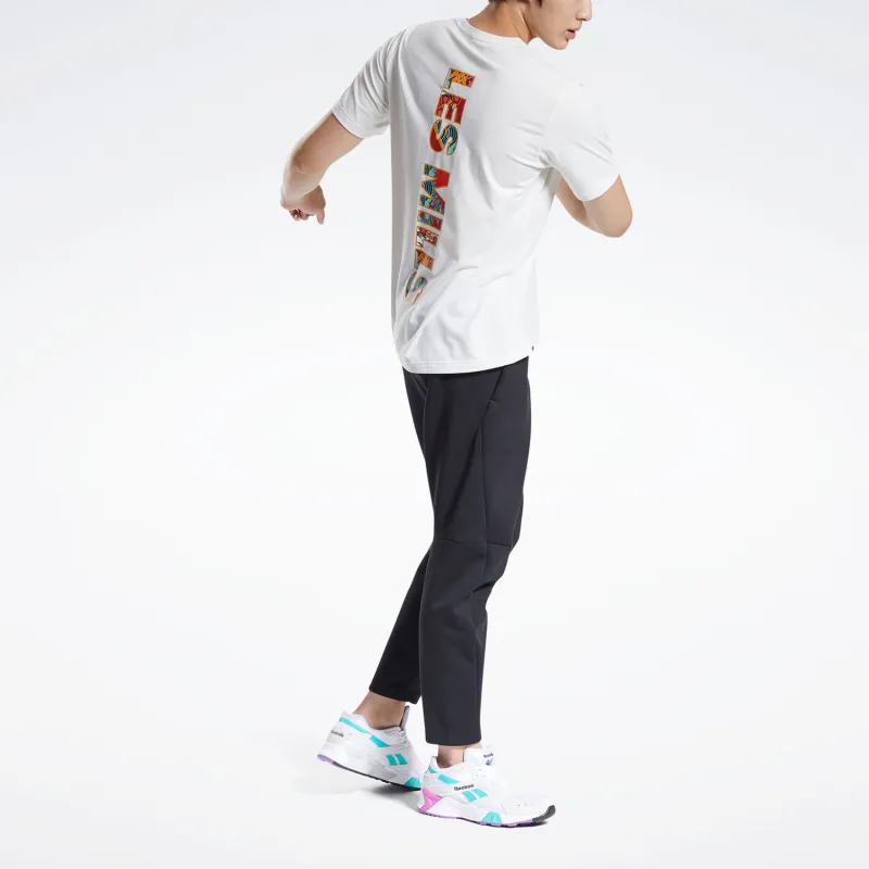 Reebok NEW YEAR M T-Shirt Men's White-3