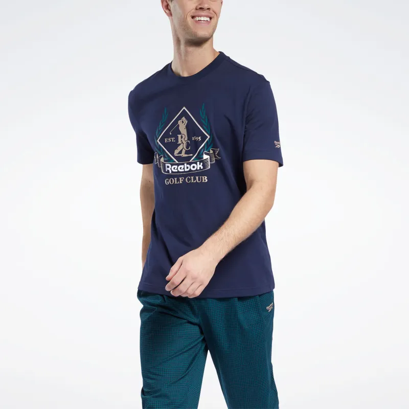 Reebok T Shirt Men's Marine Blue-2