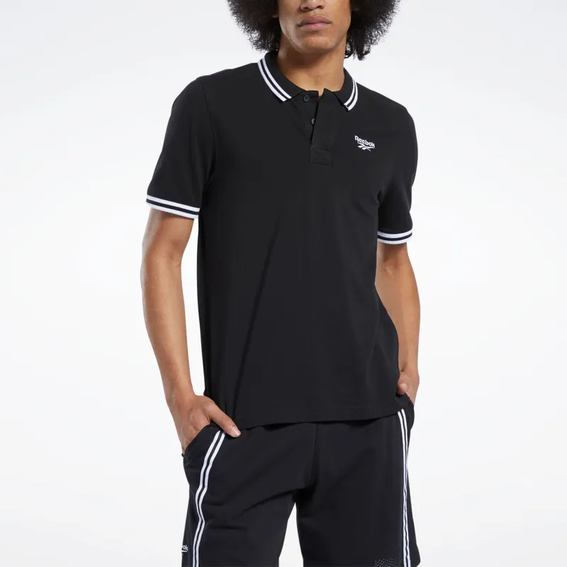 Reebok CLASSICS D Polo Shirt Unisex Black-2