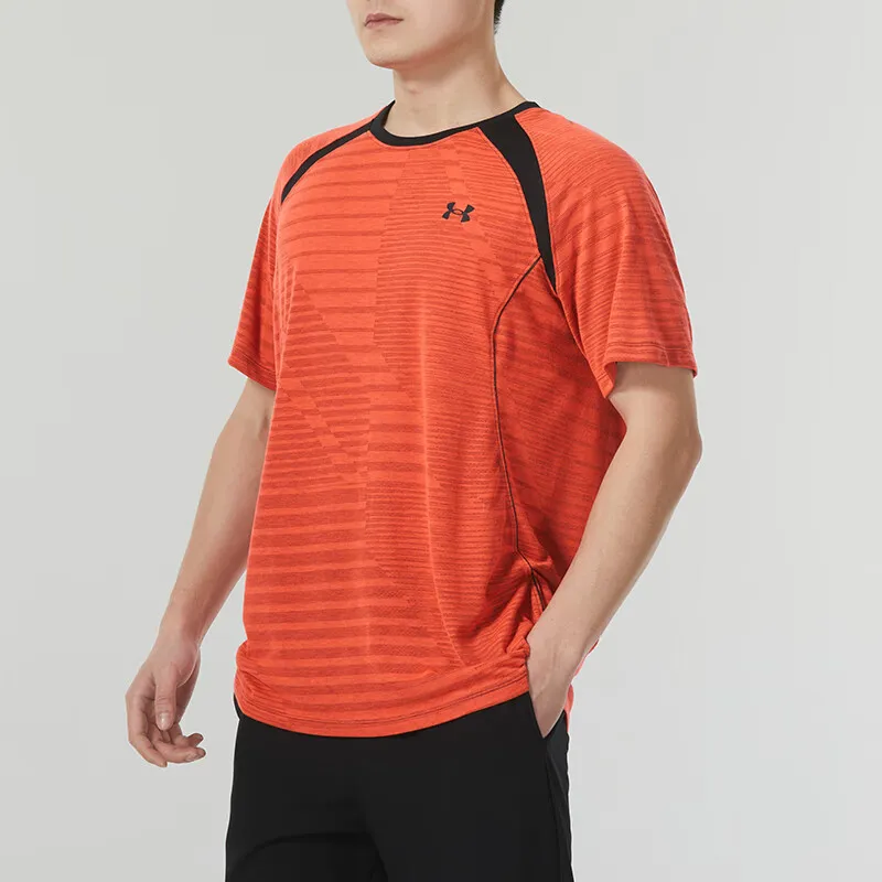 Under Armour T Shirts Men Red-2