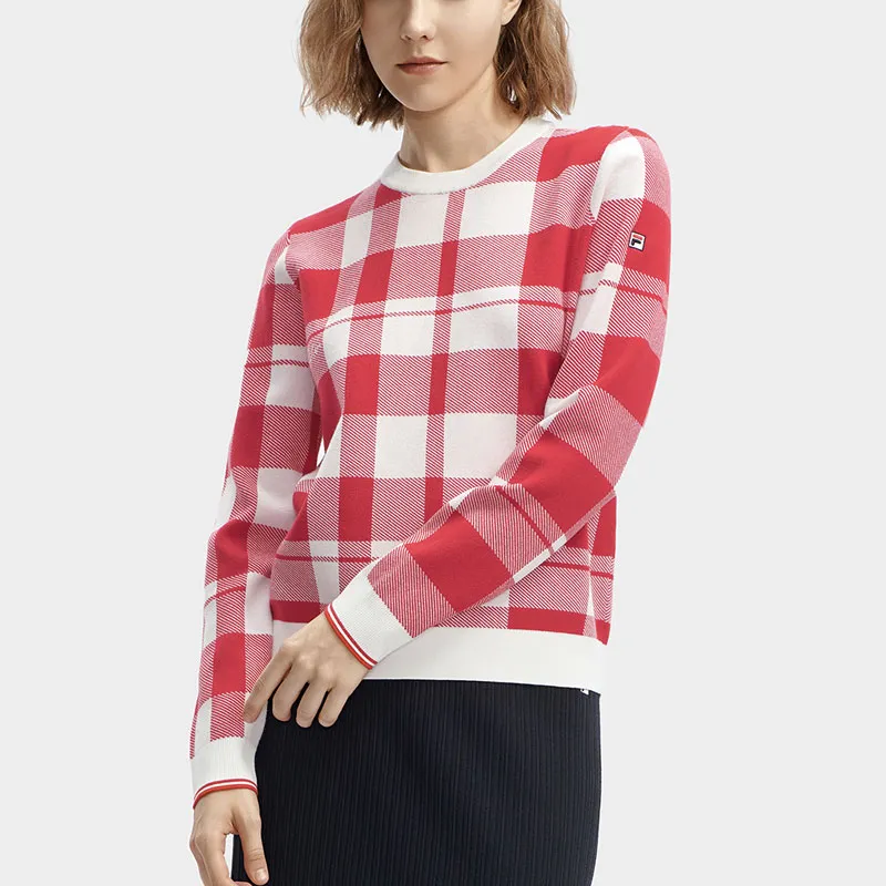 FILA Knitwear Women's Light Raspberry Red-4