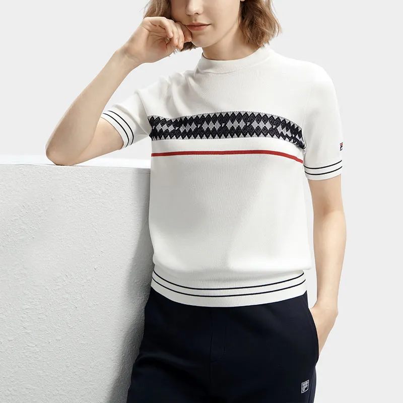 FILA Knitwear Women's Steam White-4