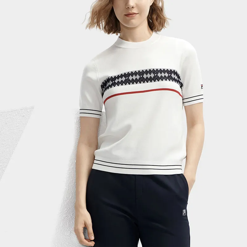 FILA Knitwear Women's Steam White-2