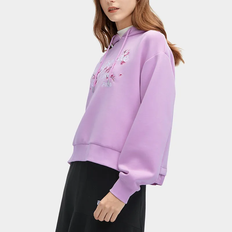 FILA Sweatshirt Women's Light Phenol Purple-4