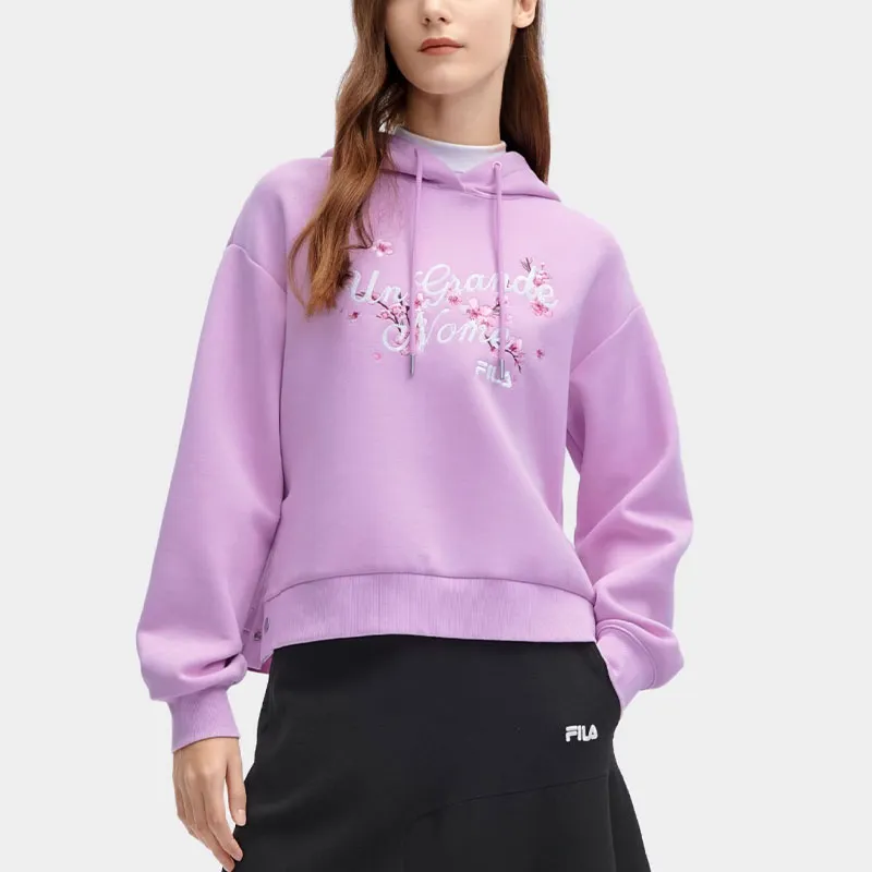 FILA Sweatshirt Women's Light Phenol Purple-2