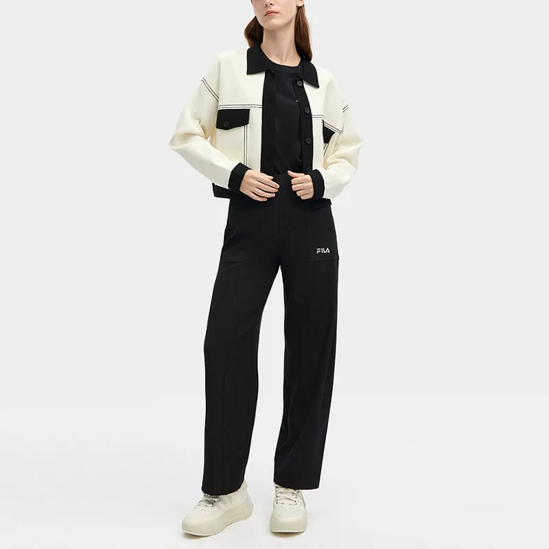 FILA Jackets Coats Women's Jade Rabbit White-4