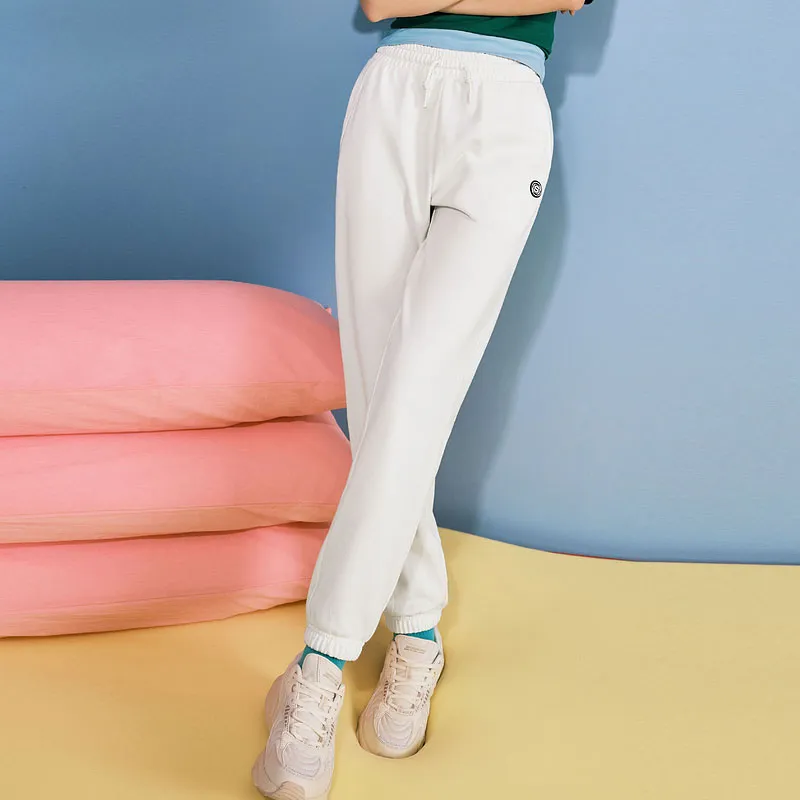 Skechers Knitted Sports Pants Women's Marshmallow White-3