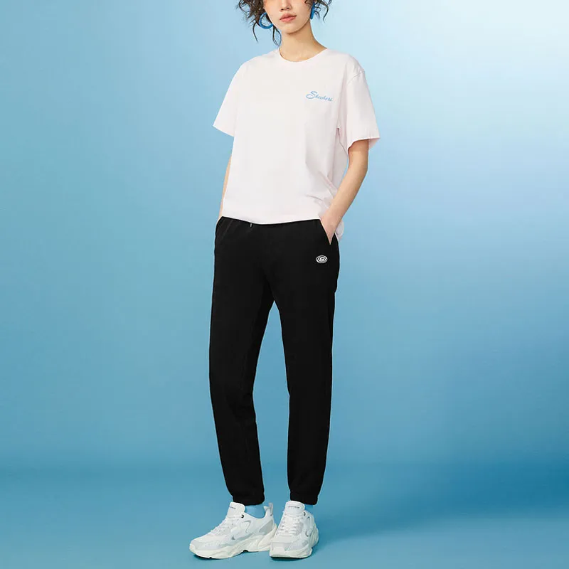 Skechers Knitted Sports Pants Women's Carbon Black-3