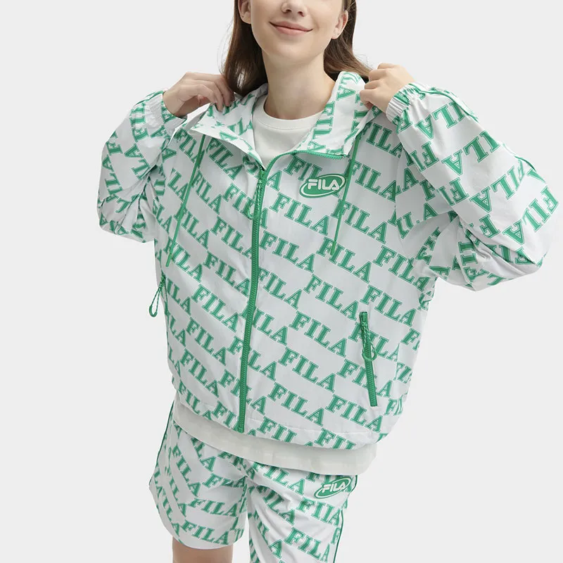 FILA Jackets Coats Women's All Over Print 2-3