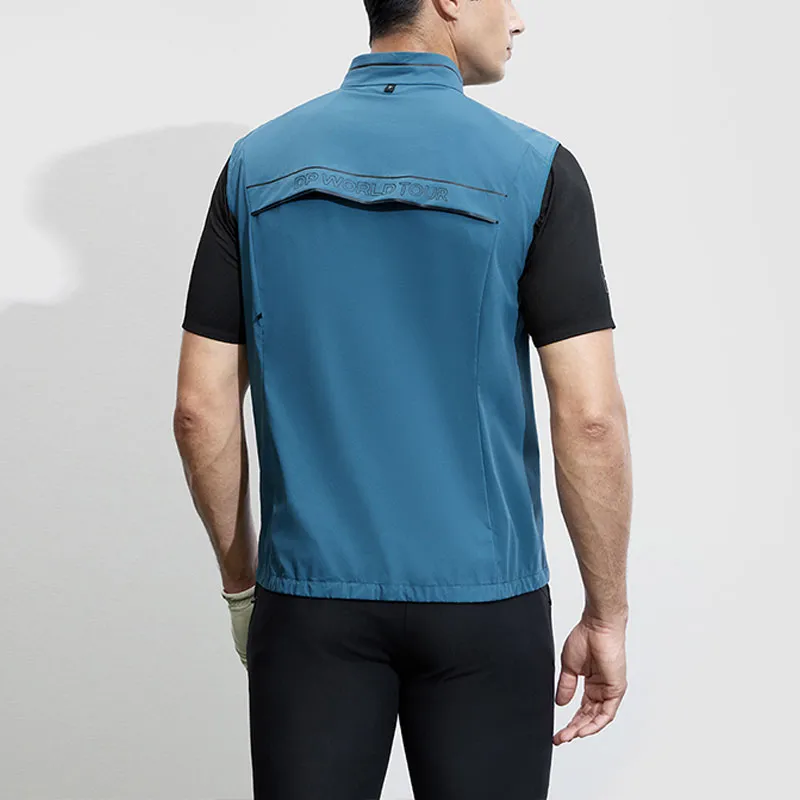FILA Golf Series Vest Men's Logo Blue-3
