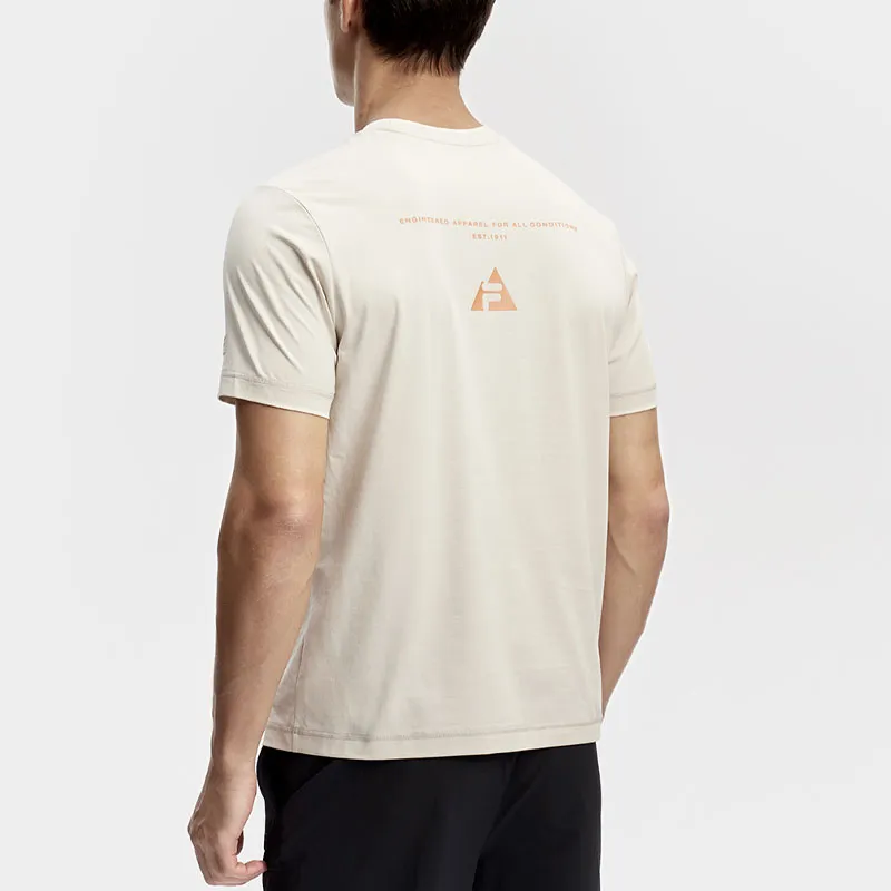 FILA Regular T Shirt Men's Beige-3