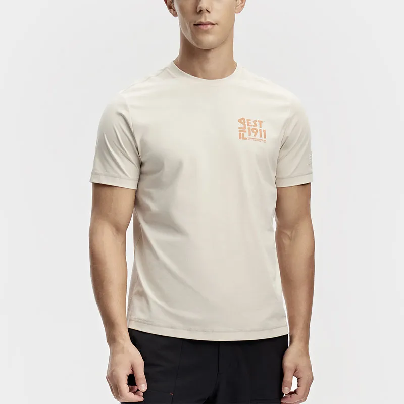 FILA Regular T Shirt Men's Beige-2