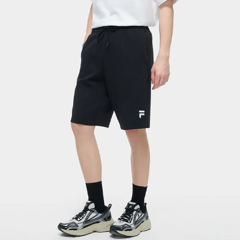 FILA FUSION Casual Shorts Unisex Black-3