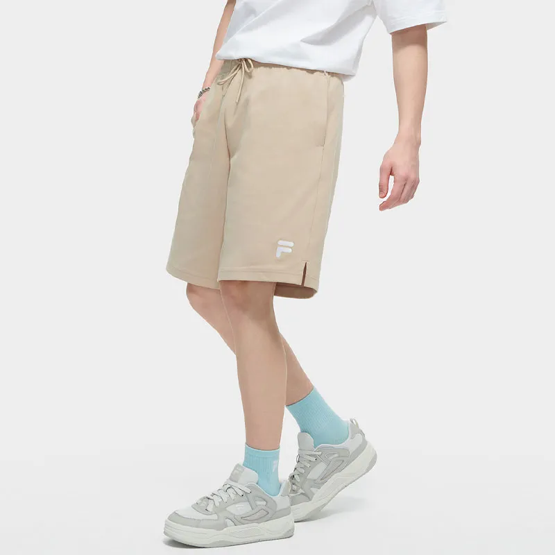 FILA FUSION Casual Shorts Unisex Light Beanpaste Brown-3