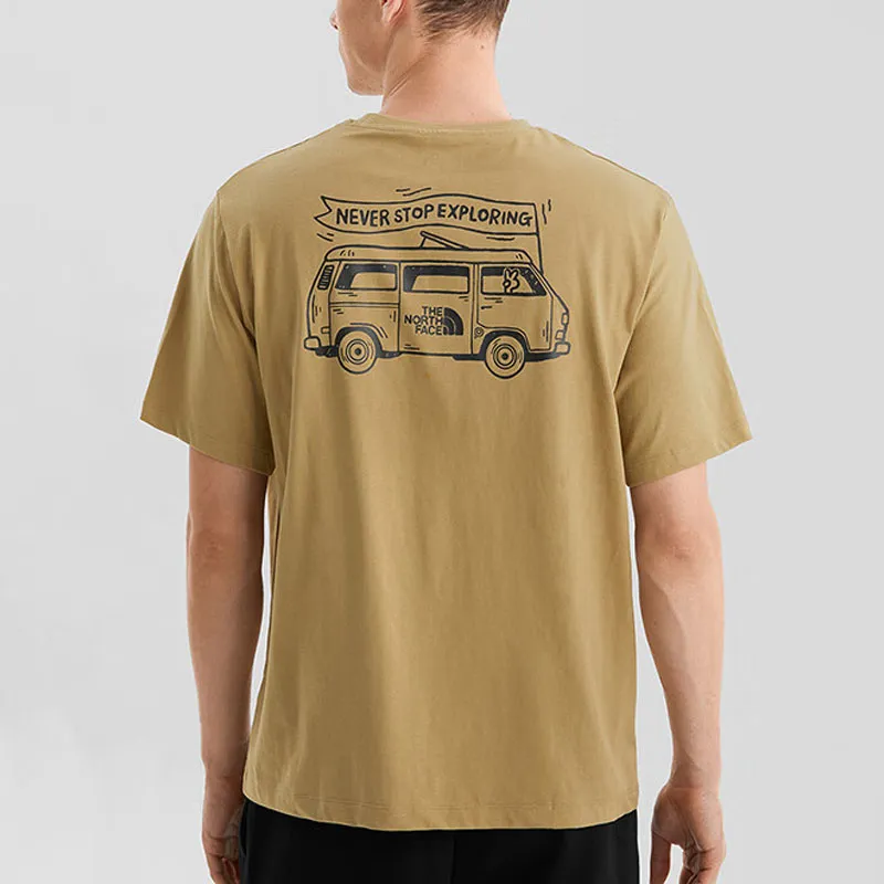 THE NORTH FACE T Shirt Men's Khaki-3
