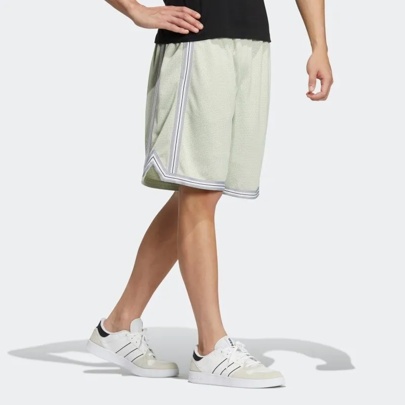 Adidas Neo Casual Shorts Men's Beige Yellow-3