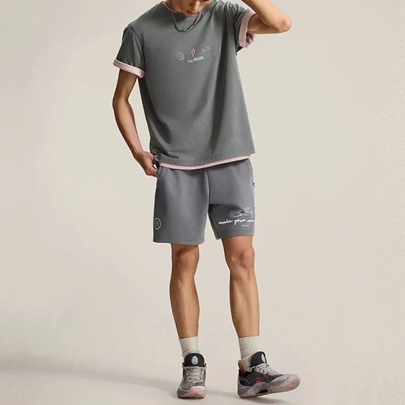 LiNing Casual Shorts Men's Shadow Gray-2