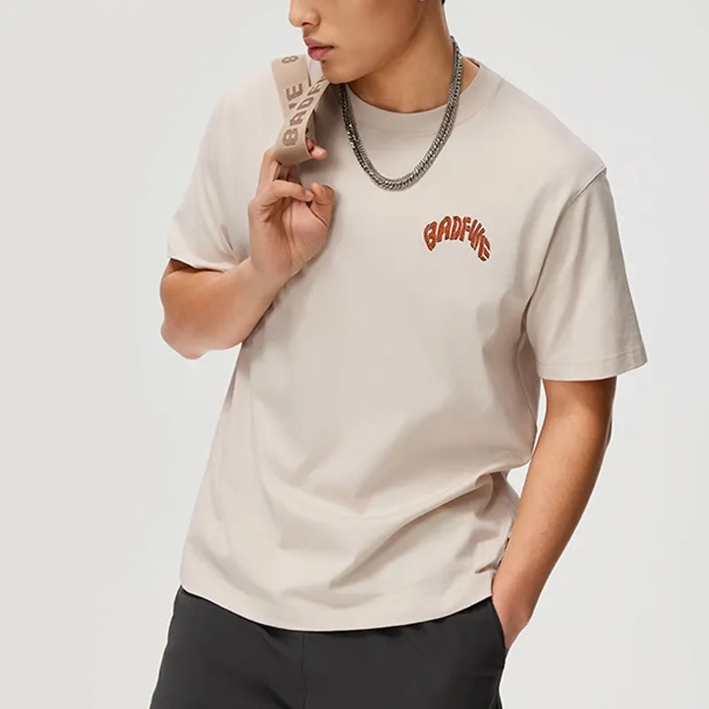 LiNing BadFive T Shirt Men's Grit Ash-3