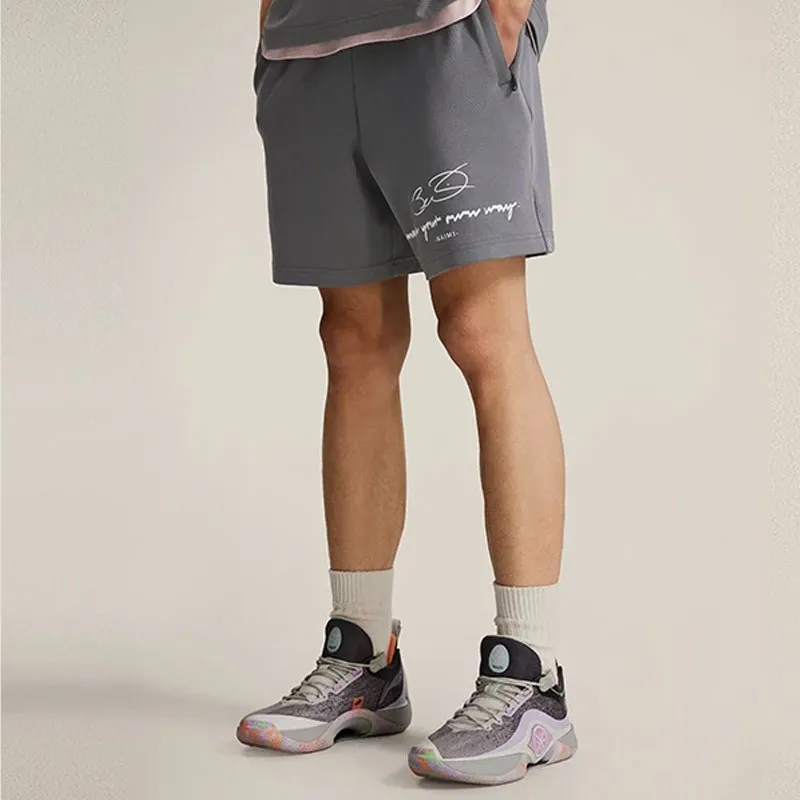 LiNing Casual Shorts Men's Shadow Gray-3
