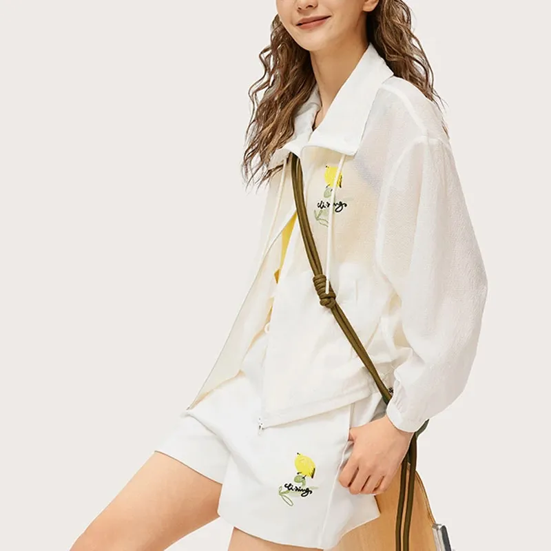 LiNing Chinese Culture Series Trench Coat Women's Ivory-2