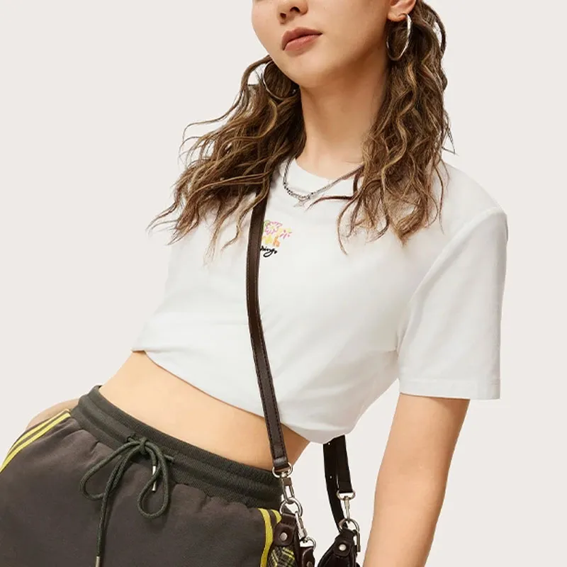 LiNing Sports Trend Series T Shirt Women's Ivory-2