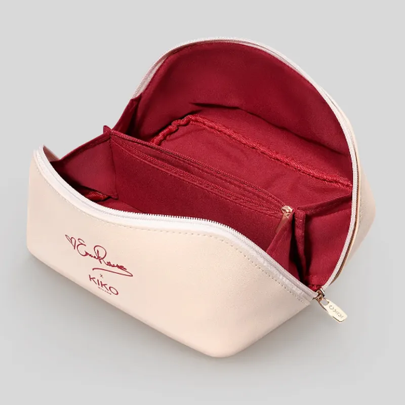 KIKO Pink Makeup Storage Bag Portable-1