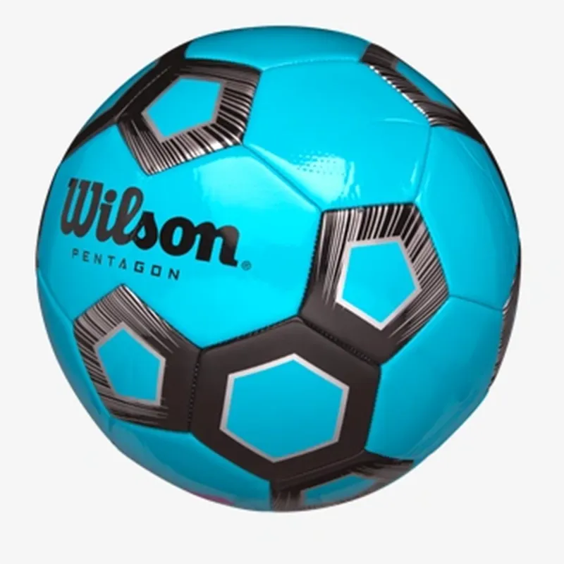 Wilson Size 34 Size 5 Size Soccer TPU Machine Stitched Soccer Ball Unisex Royal Blue Black-1