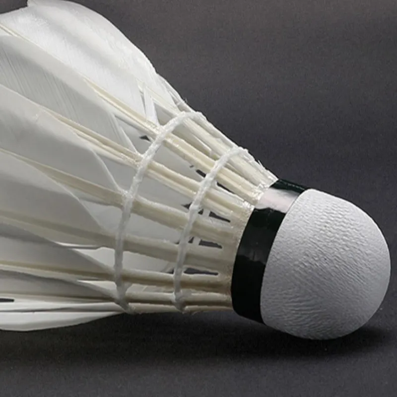 Kawasaki Goose Feather Shuttlecock Goose Feather Straightened Shuttlecocks 12 Pack-2