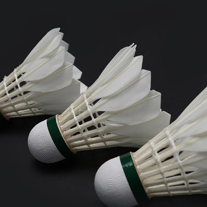 Kawasaki Duck Feather Shuttlecock 12 Pack Duck Feather Shuttlecocks-1