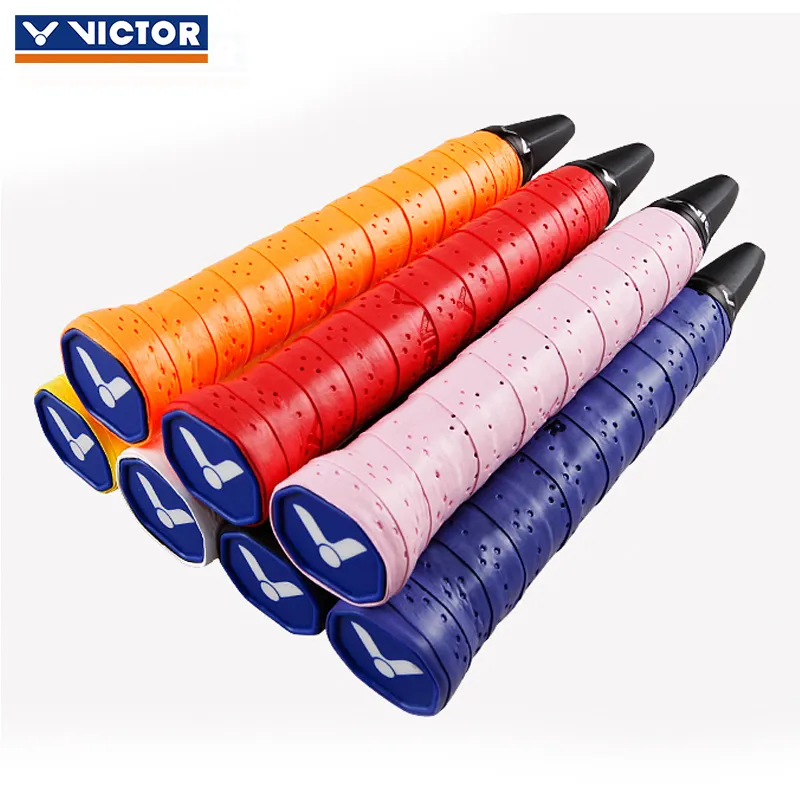 VICTOR Badminton Racket Grip Tape White Polyurethane Thin-4