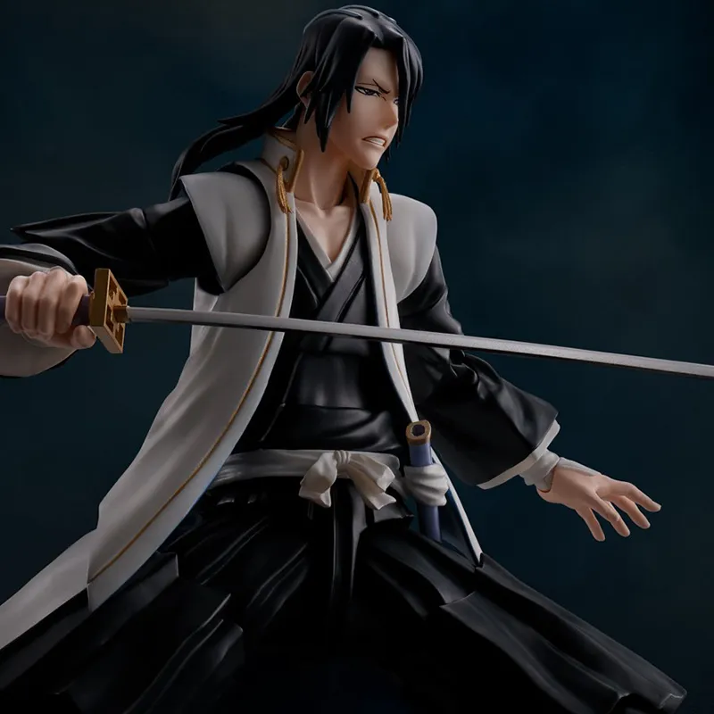 BANDAI S.H.Figuarts Bleach, New Chapter Bleach, Millennium Blood War Arc Kotetsu Byakuya Action Figures 15.5cm-2