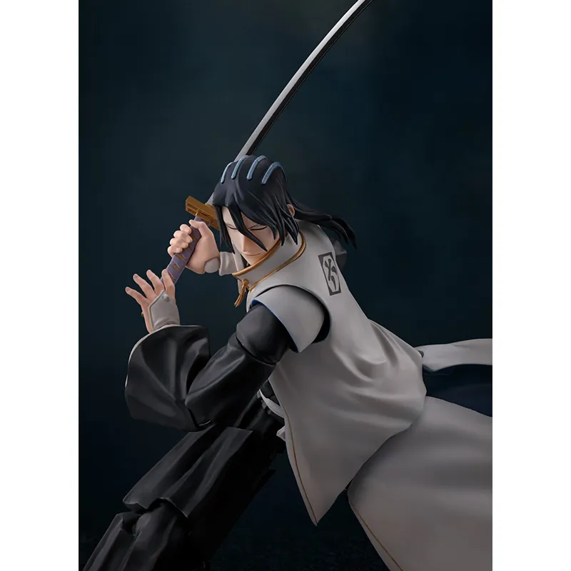 BANDAI S.H.Figuarts Bleach, New Chapter Bleach, Millennium Blood War Arc Kotetsu Byakuya Action Figures 15.5cm-6