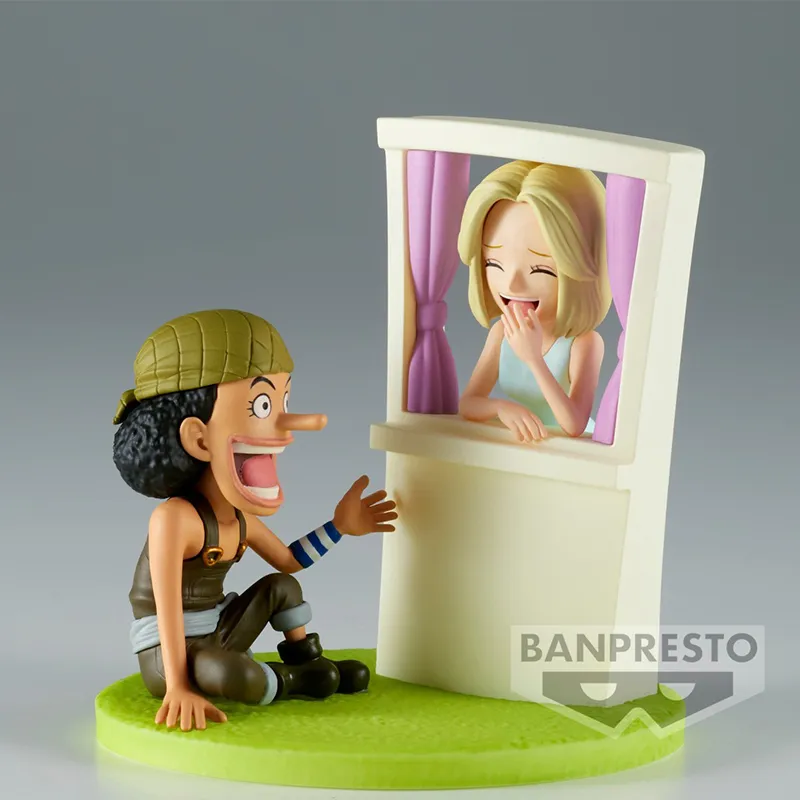 BANPRESTO Usopp One Piece Characters WCF Memorable Moment, Liangliang And Jiaya Bonus Gifts-1