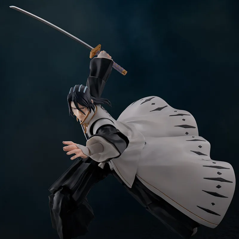 BANDAI S.H.Figuarts Bleach, New Chapter Bleach, Millennium Blood War Arc Kotetsu Byakuya Action Figures 15.5cm-7