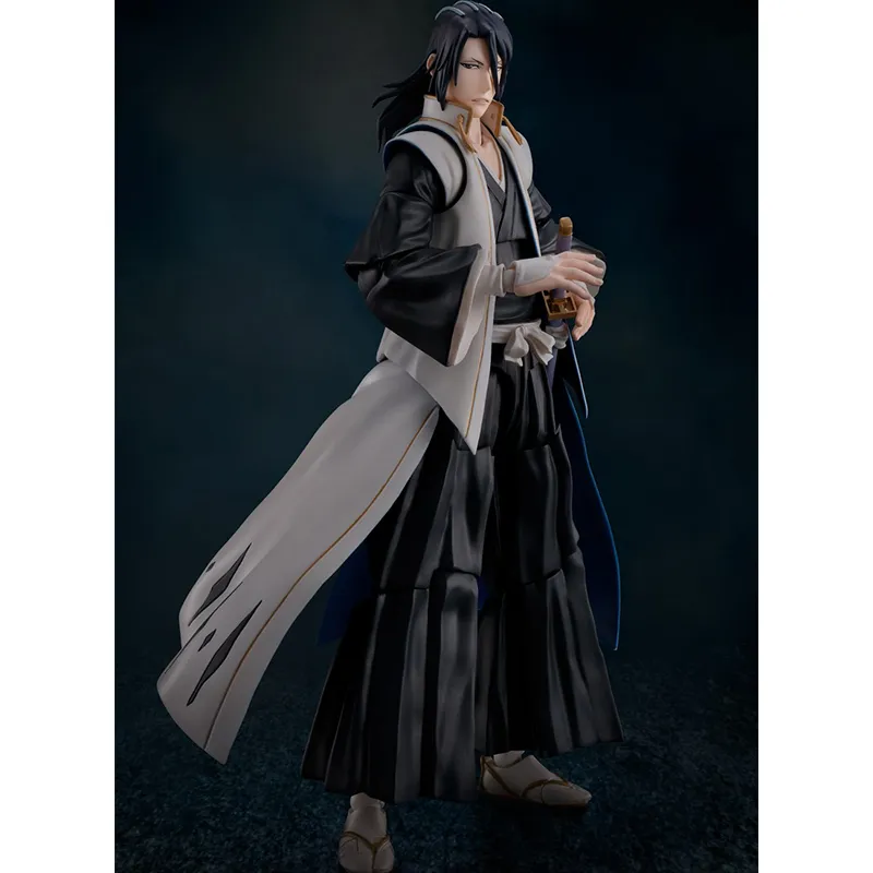 BANDAI S.H.Figuarts Bleach, New Chapter Bleach, Millennium Blood War Arc Kotetsu Byakuya Action Figures 15.5cm-4