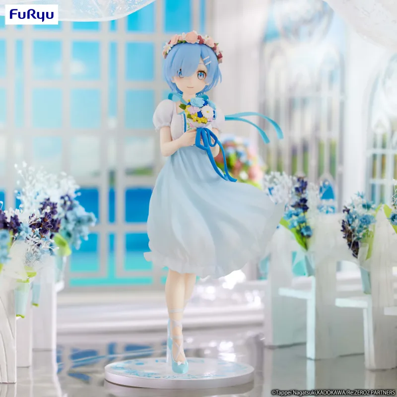FURYU Start From Zero Rem Trio Try IT Starting Life In Another World, Companion Girl Bonus Gifts 21cm-4