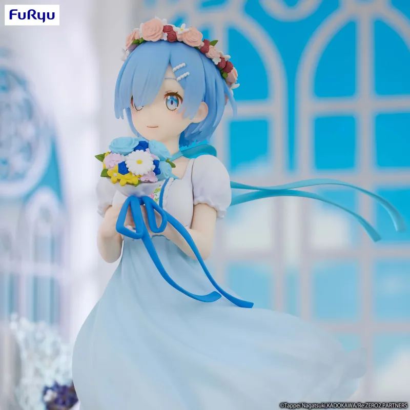 FURYU Start From Zero Rem Trio Try IT Starting Life In Another World, Companion Girl Bonus Gifts 21cm-5